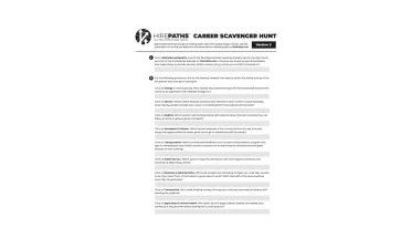 Scavenger Hunt Version 3